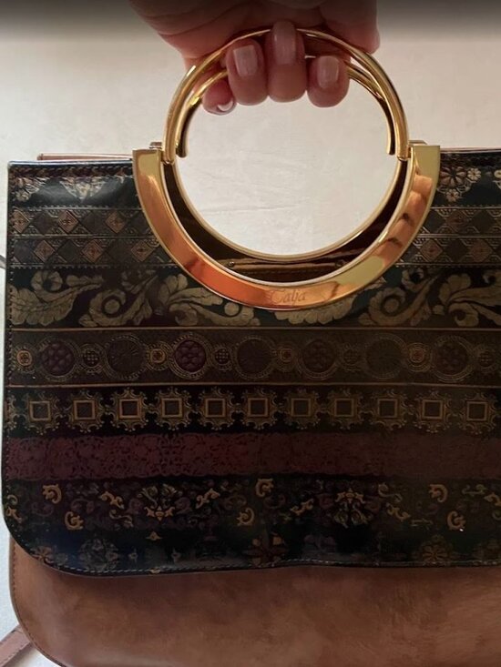 Vera Pelle Handbags - Vintage Vera Pelle Calja purse